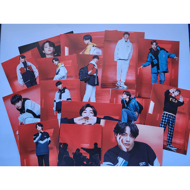 Postcard BTS x Fila