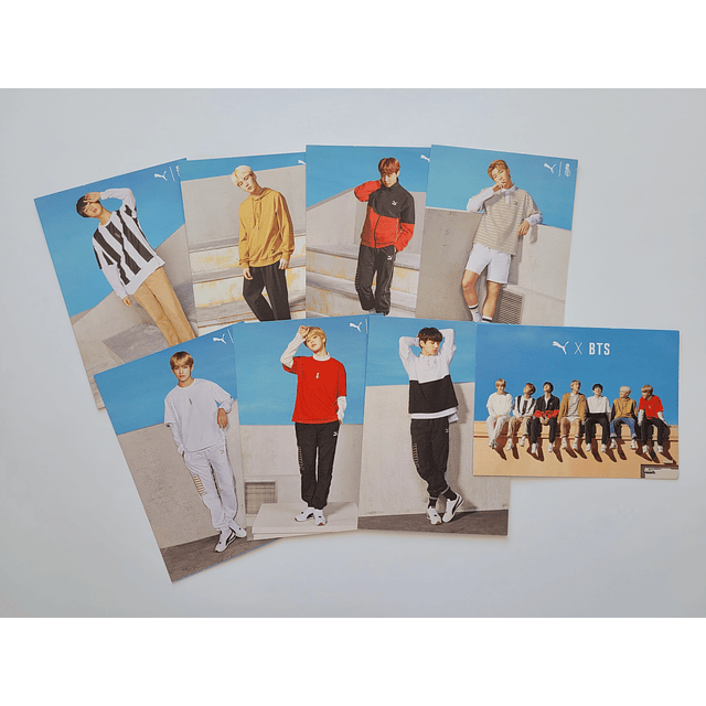 Postcard BTS X Puma