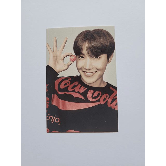 Photocard BTS X Coca cola