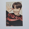 Photocard BTS X Coca cola