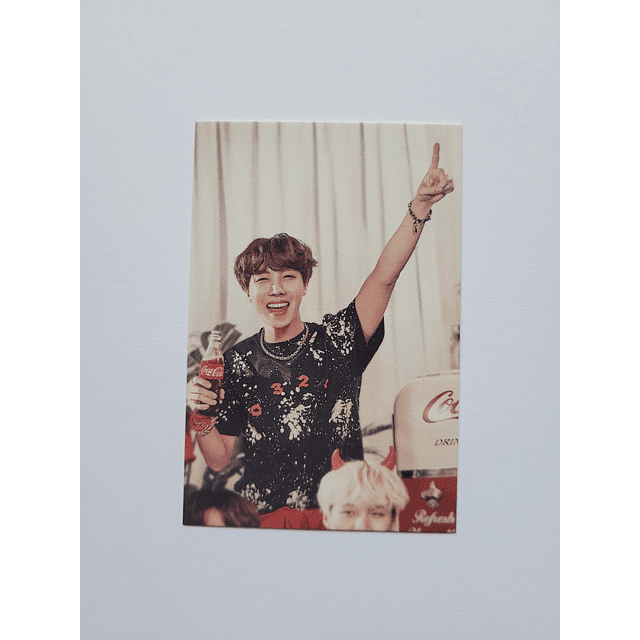 Photocard BTS X Coca cola