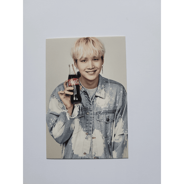 Photocard BTS X Coca cola