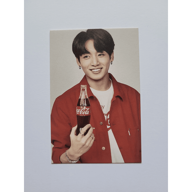 Photocard BTS X Coca cola