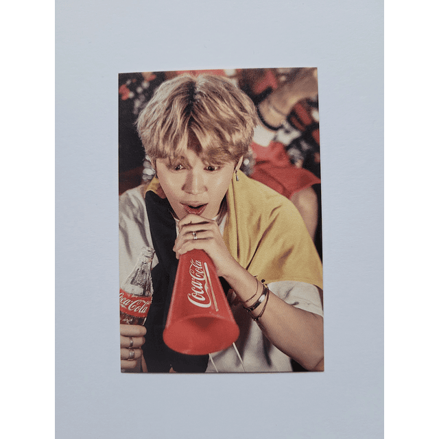 Photocard BTS X Coca cola