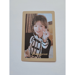 Photocard preventa Twice The year of yes Jeongyeon