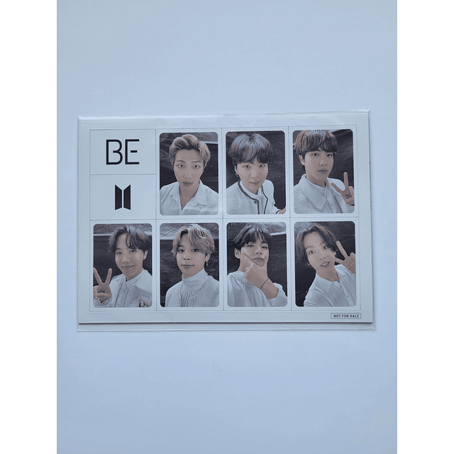 Magnético preventa BE BTS set por miembros