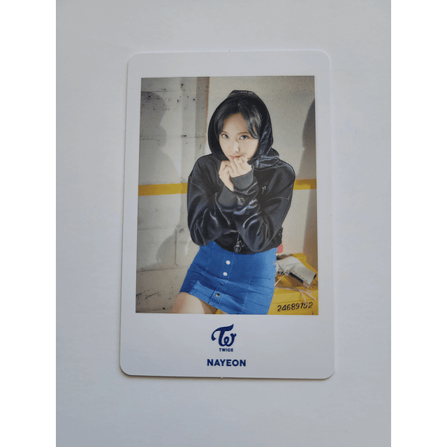 Photocard polaroid Twice Twiceland zone 2 Fantasy park in japón 