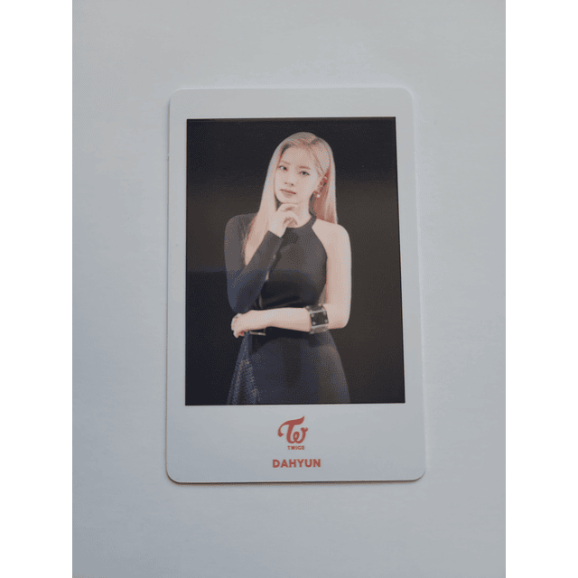 Photocard polaroid Twice & twice 