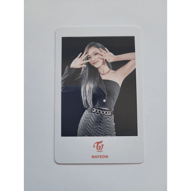 Photocard polaroid Twice & twice 