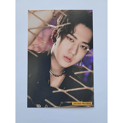 Postcard Tsutaya record Changbin Scar Stray kids