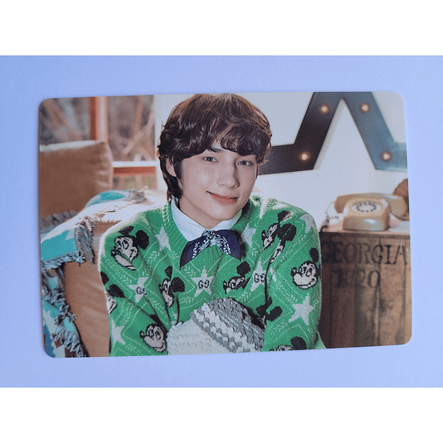 Photocard Shine x Together TXT Hueningkai