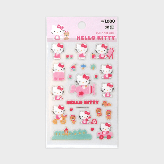 Sticker rosa hello kitty