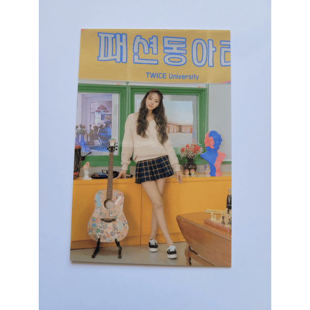 Photocard Twice University 