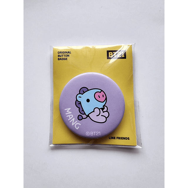 Pin BT21 Mang  Producto original