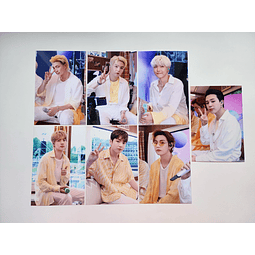 4x6 Photo set blu-ray Muster 2021 BTS