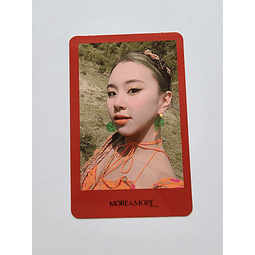 Photocard More & more Chaeyoung