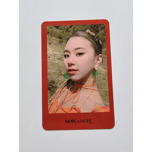 Photocard More & more Chaeyoung