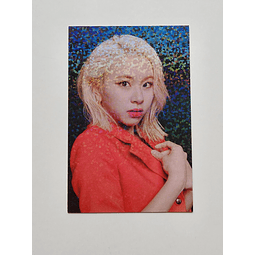 Photocard special Twice world tour 2019 Chaeyoung