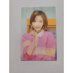 Photocard lenticular season greeting 2020 Jihyo