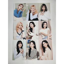 Postcards - TWICE 7th Anniversary Together 1&2 Message Card