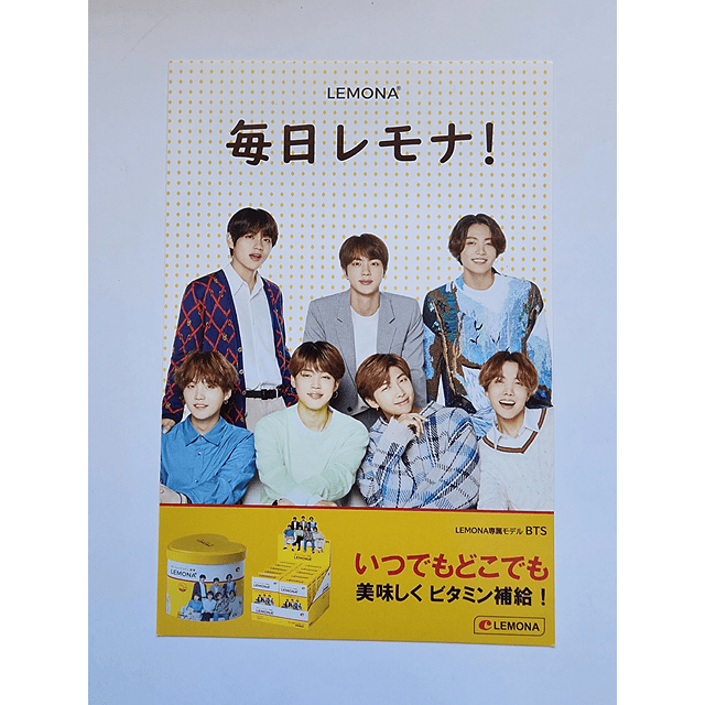 Postcard Lemona x BTS