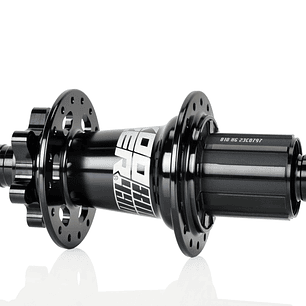 MAZA TRASERA XM490pro 5X135 QR/HG/BLACK