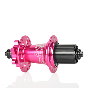 MAZA TRASERA XM490pro 5X135 HG/QR/PINK