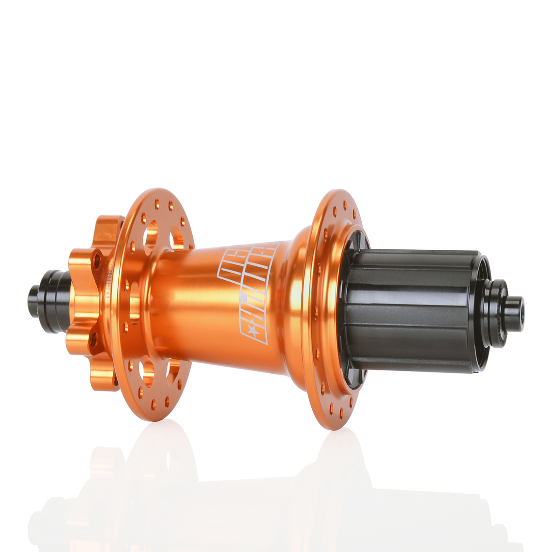 MAZA TRASERA XM490pro 5X135 QR/HG/ORANGE 1