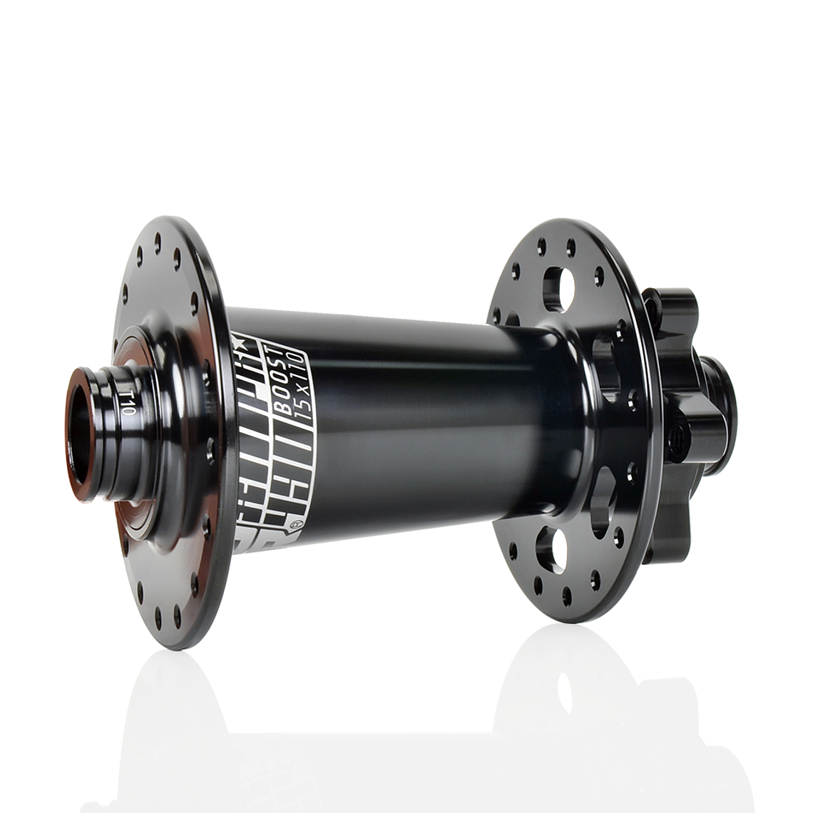 MAZA DELANTERA XM490pro 15X110 BLACK 1