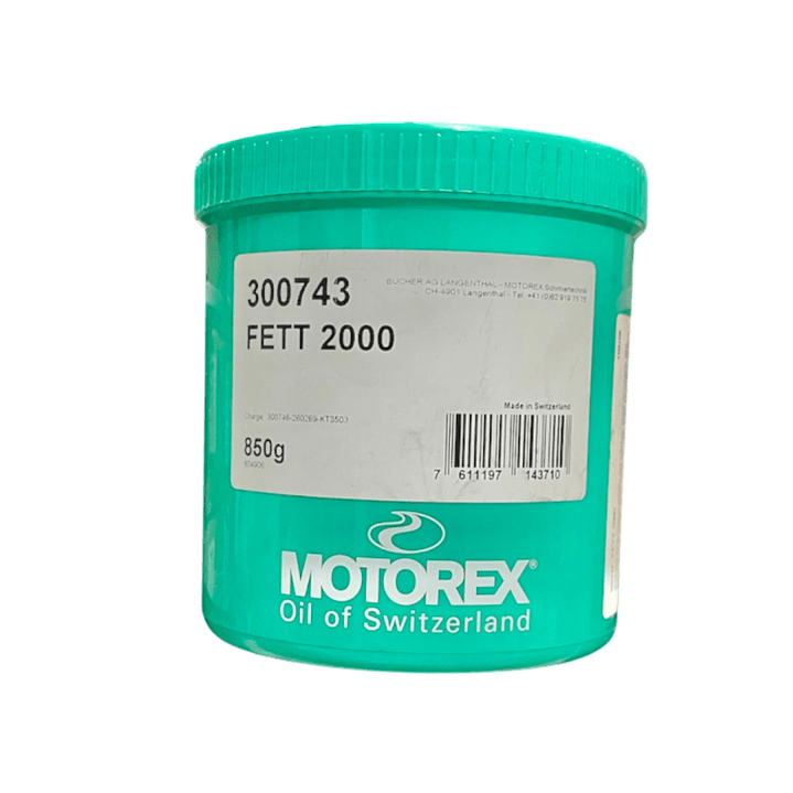 GRASA MOTOREX VERDE PREMIUM LARGA DURACION - 850g - FETT 2000 1