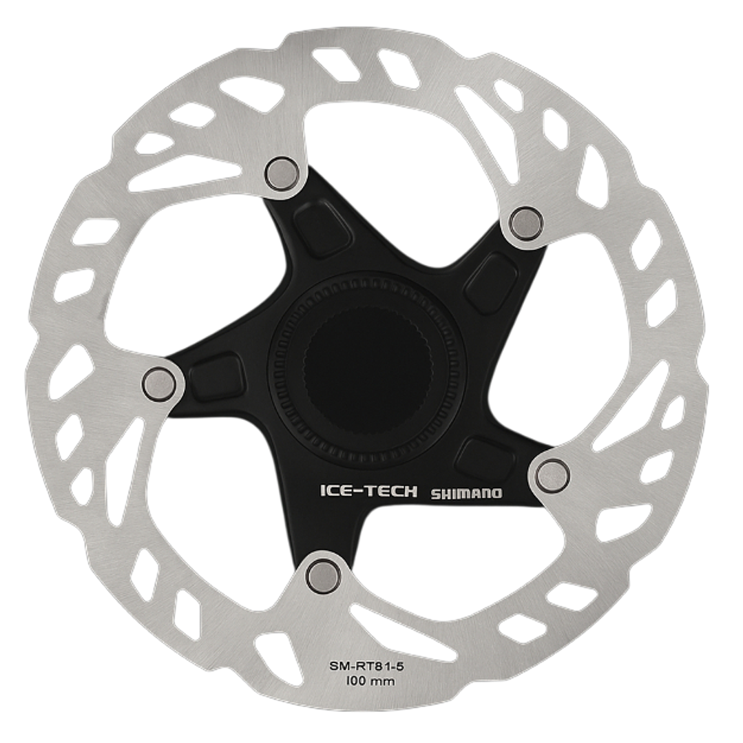 DISCO DE FRENO SHIMANO ICE-TECH SM‑RT81‑S DE 160 mm - CENTER LOCK 1