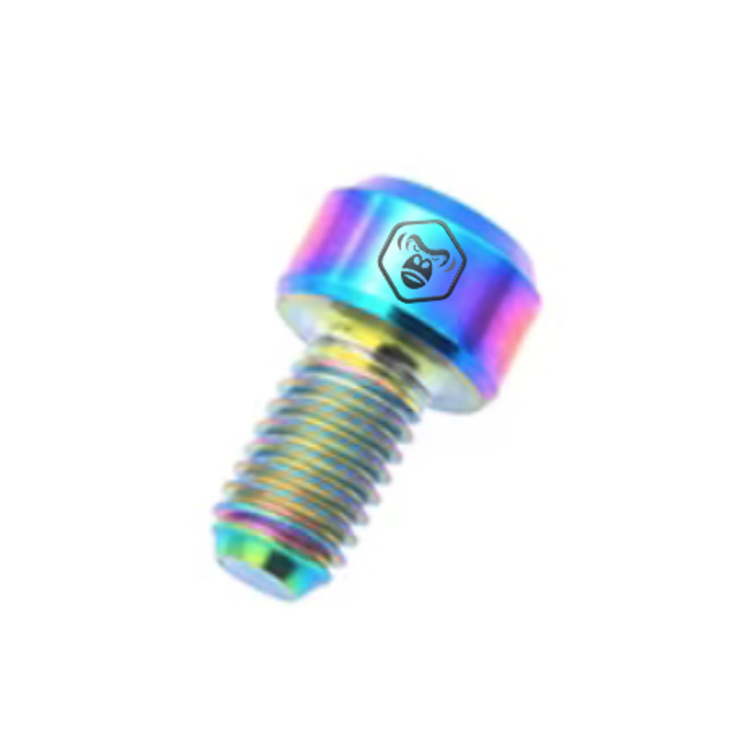 TORNILLO M5X9 AJUSTE GUAYA TENSOR (TITANIO) x 1un 1