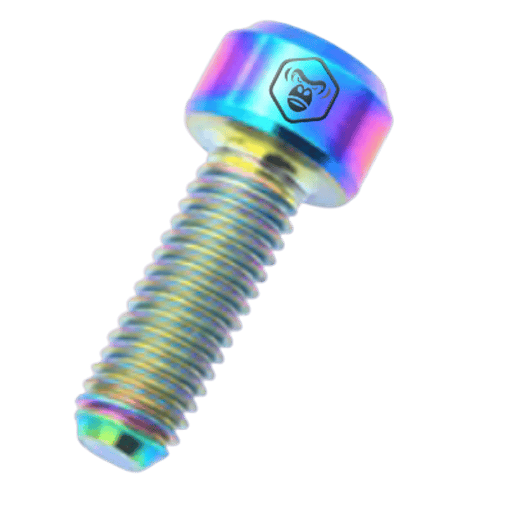 TORNILLO M5X14 AJUSTE ALINEACIÓN TENSOR (TITANIO) x 2un 1