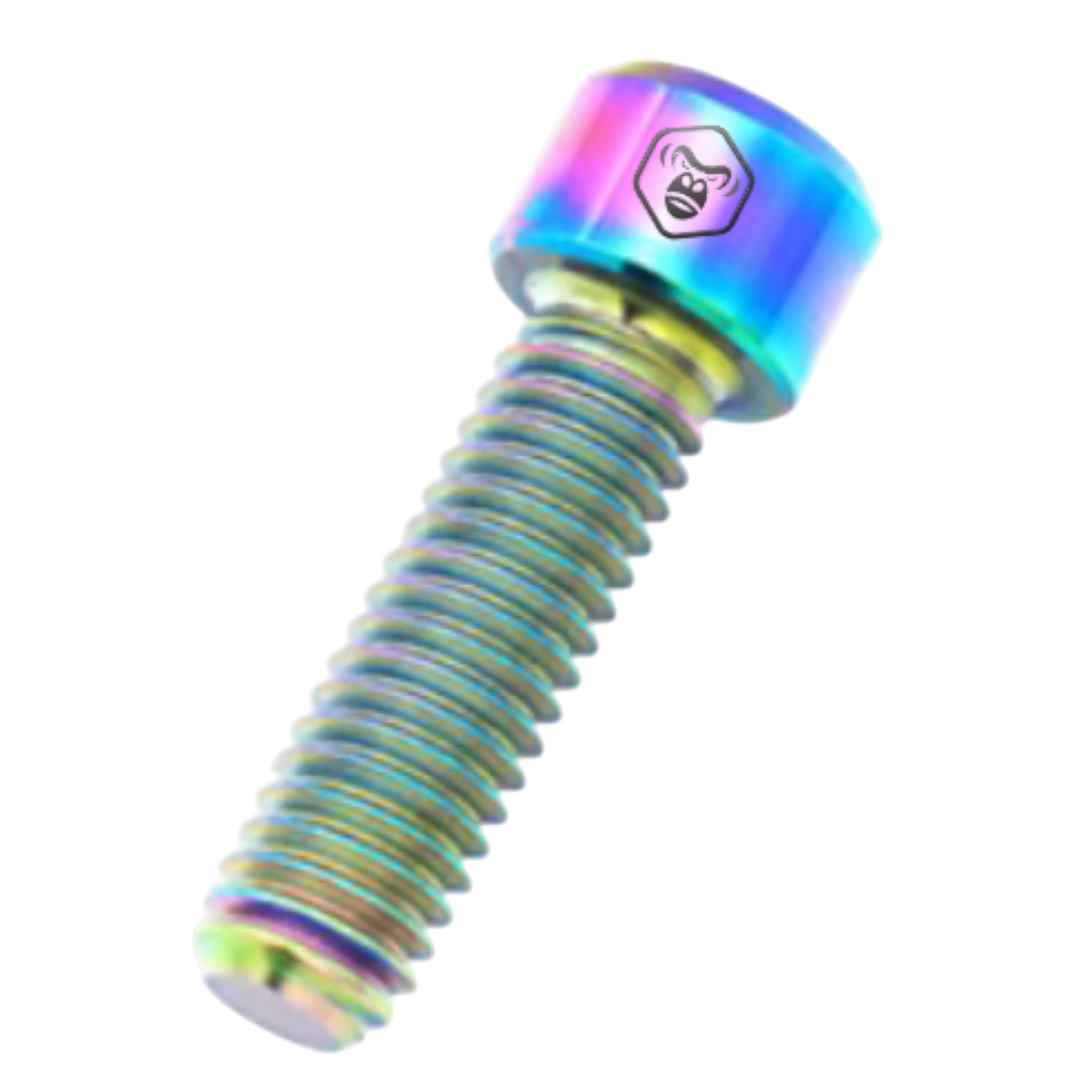 TORNILLO M6X18/20 MORDAZA / BIELA (TITANIO) x 2un 1