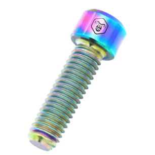 TORNILLO M6X18/20 MORDAZA / BIELA (TITANIO) x 2un