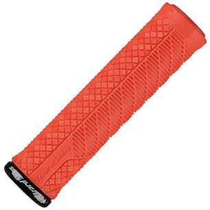 Lizard Skins Charger Evo Single-Sided Lock-On | Puños para MTB - Fire Red