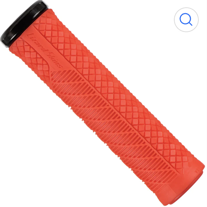 Lizard Skins Charger Evo Single-Sided Lock-On | Puños para MTB - Fire Red 2