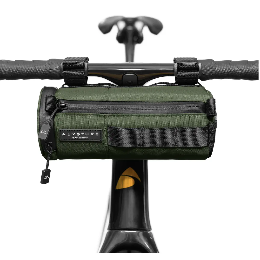 BOLSO COMPACTO PARA MANUBRIO ALMSTHRE COMPACT BAR BAG ALM205 | BIKEPACKING Y MTB 10
