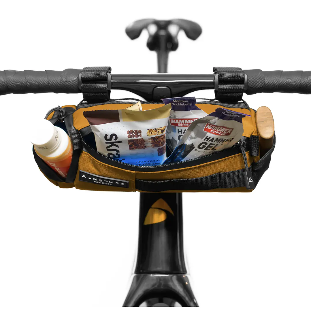 BOLSO COMPACTO PARA MANUBRIO ALMSTHRE COMPACT BAR BAG ALM205 | BIKEPACKING Y MTB 1
