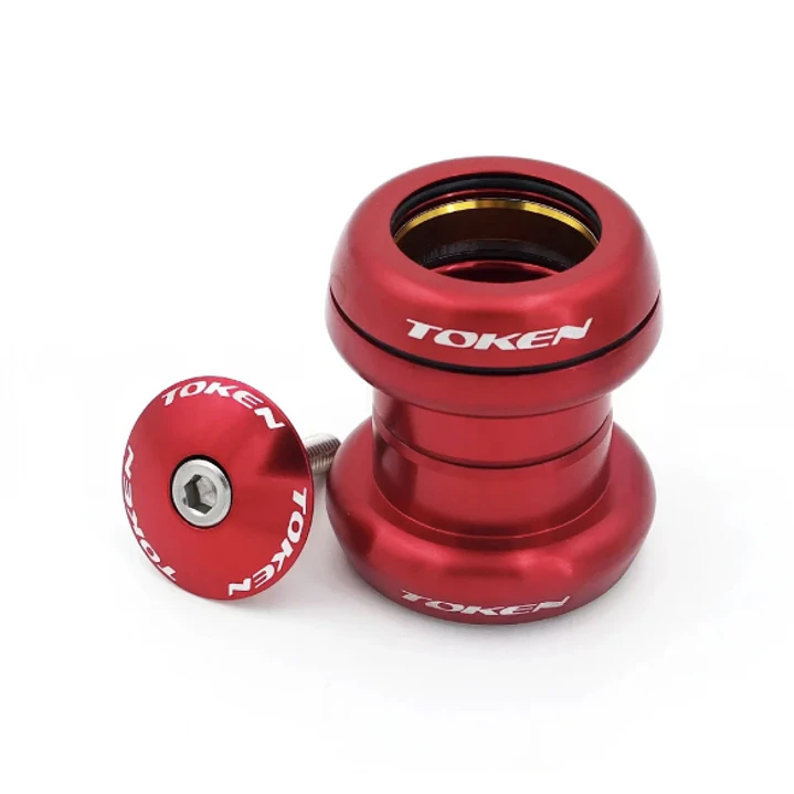 TOKEN®  Headset 060 hEGGset 2in1 ahead 1-1/8'' red 34/41mm 1