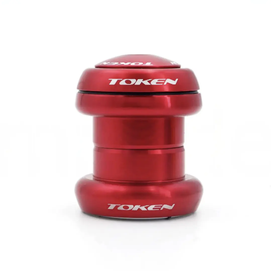 TOKEN®  Headset 060 hEGGset 2in1 ahead 1-1/8'' red 34/41mm 3