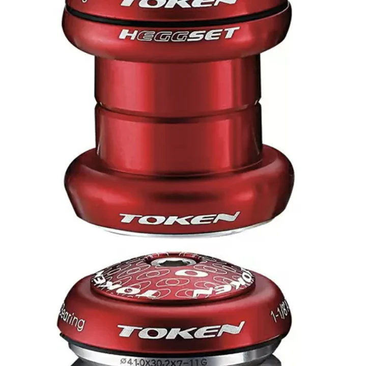 TOKEN®  Headset 060 hEGGset 2in1 ahead 1-1/8'' red 34/41mm 4