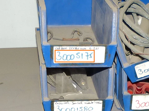 Carbón 25x8x4 mm A-121 motor MSS-45