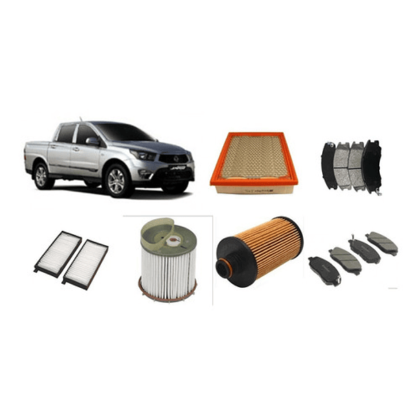 Kit Mantencion Actyon 2013-(filtro+pastilla)ver Descripcion