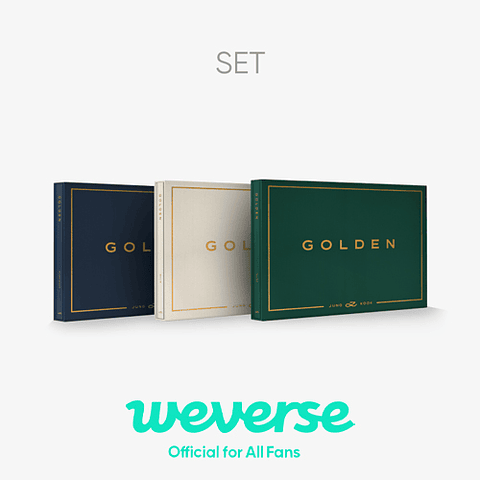  Jung Kook – GOLDEN (BTS) [WEVERSE POB]