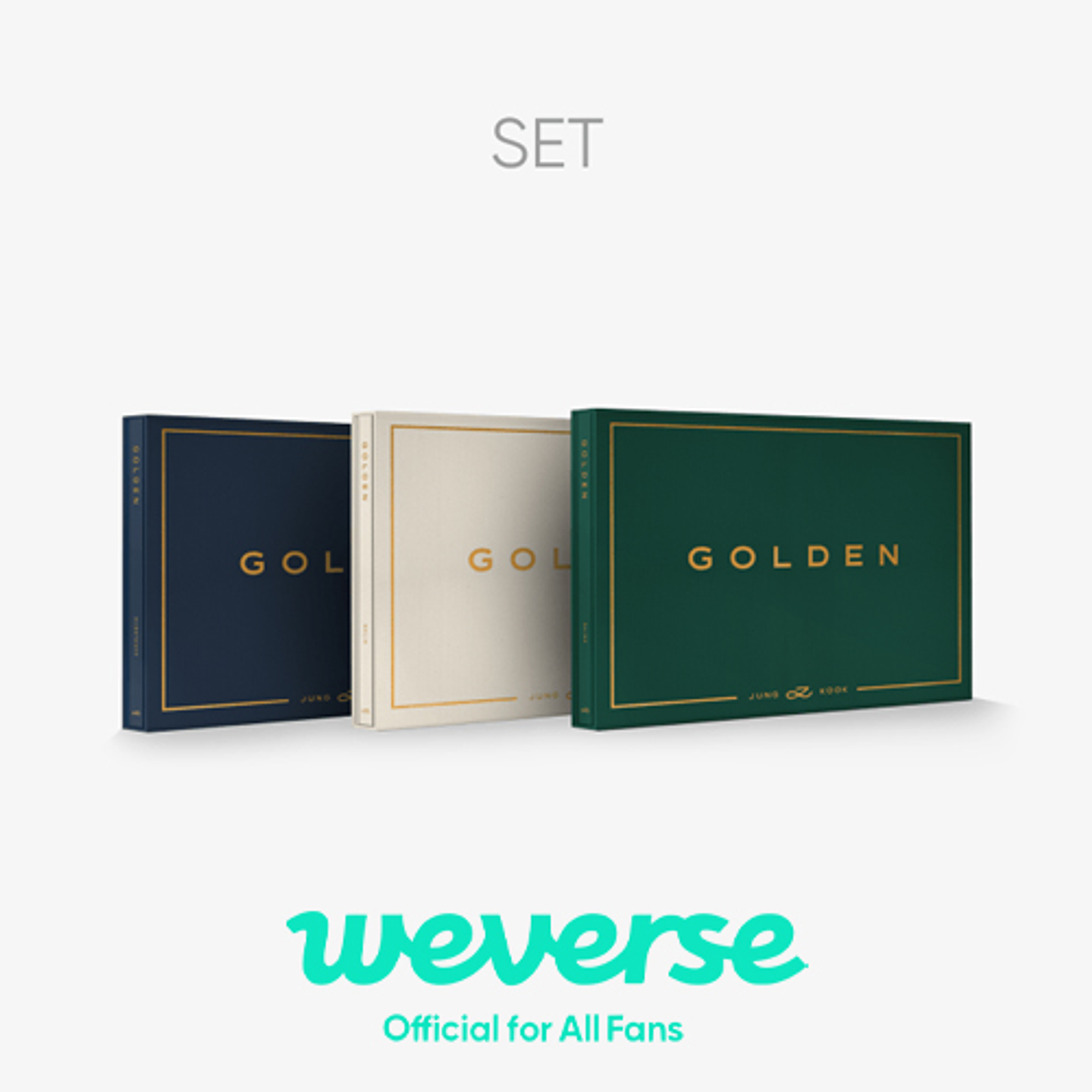  Jung Kook – GOLDEN (BTS) [WEVERSE POB] 1