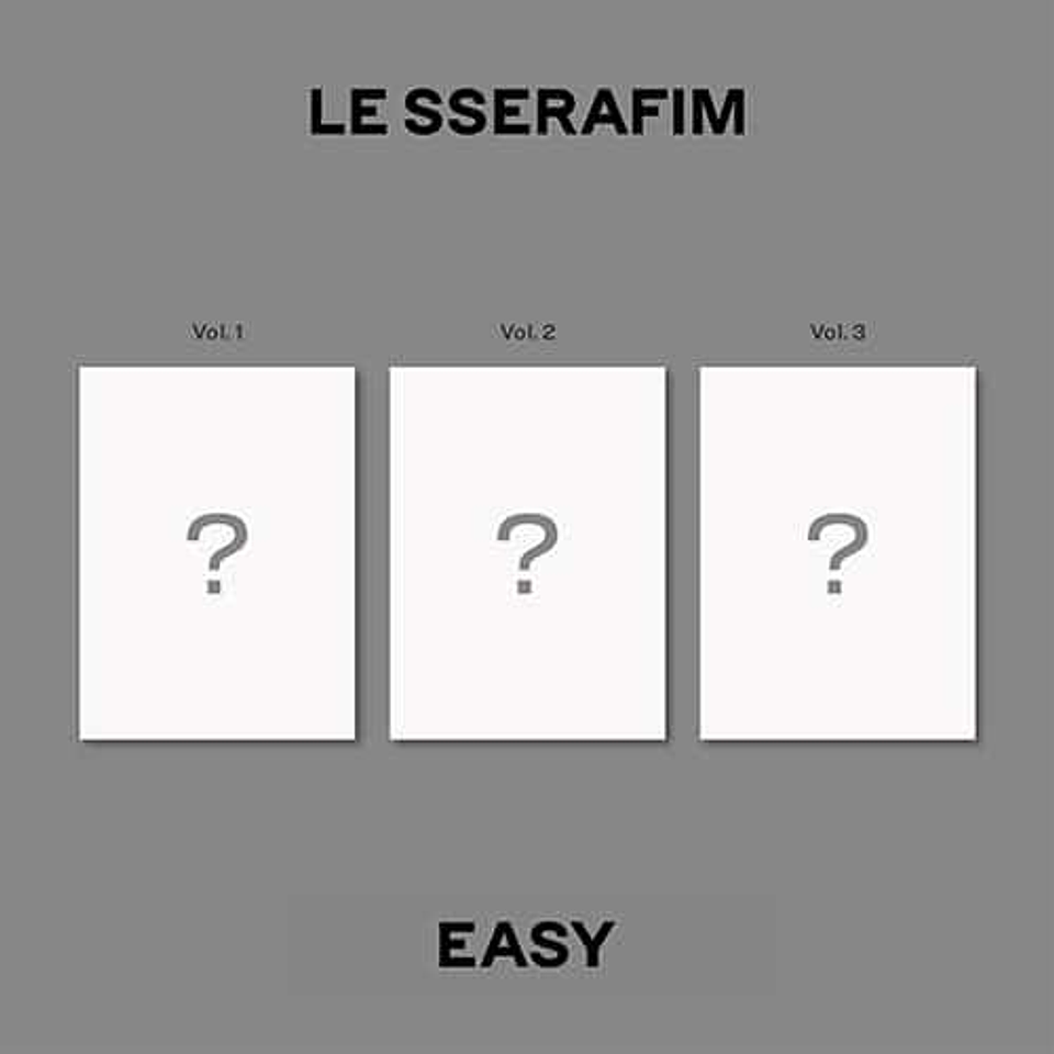 LE SSERAFIM – EASY 3rd Mini Album 1