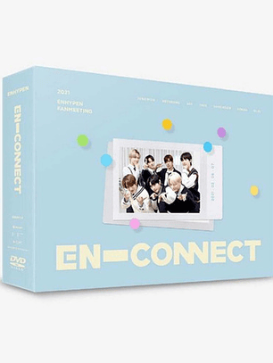 Enhypen - Fanmeeting En-connect 2021 Dvd Nuevo Sellado