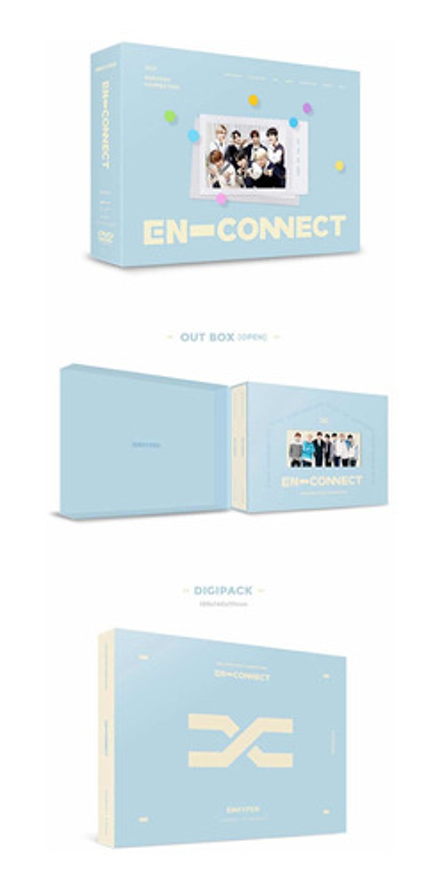 Enhypen - Fanmeeting En-connect 2021 Dvd Nuevo Sellado 2