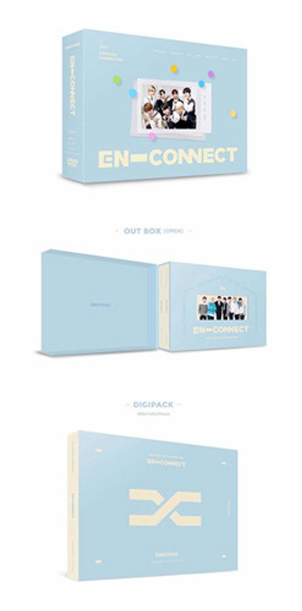 Enhypen - Fanmeeting En-connect 2021 Dvd Nuevo Sellado 2